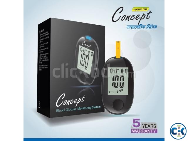 Concept diabetes test meter large image 0