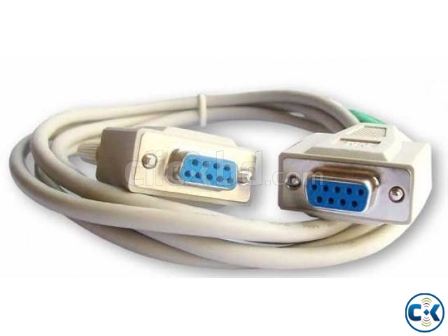 Db 9 pin female to female cable large image 0