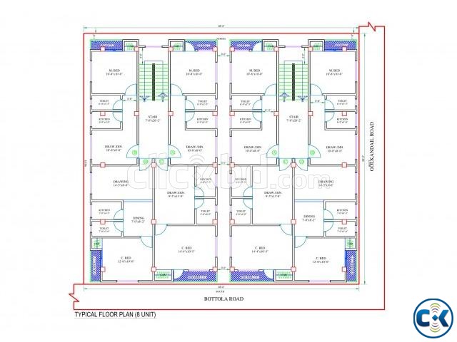 Rajuk Plan Pass Plots Land at Bulta Golakandail Mouza Rupj large image 0