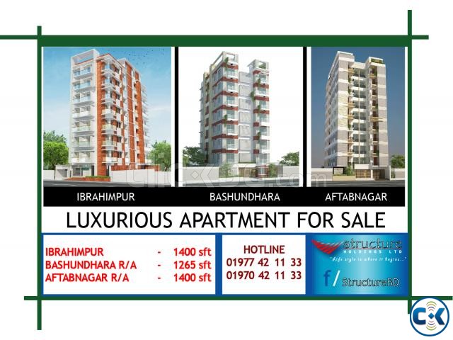 FLAT FOR SALE Bashundhara Aftabnagar Mirpur large image 0