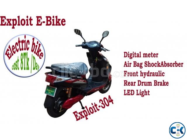 Battery Operated two wheeler Model Exploit-304 large image 0