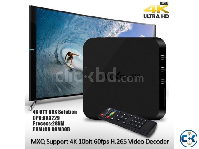 Smart TV Box MXQ 4K Android TV Box large image 0