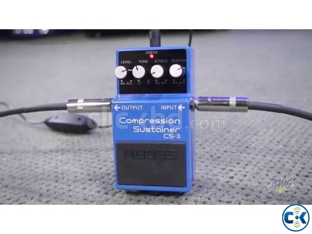 Boss CS-3 Compressor Guitar Effect Pedal large image 0