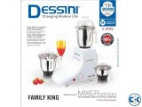 Dessini Mixer Grinder - 850W - White and Silver