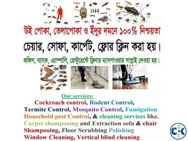 পোকামাকড় ধমন ও চেয়ার সোফা ক্লিনিং large image 0