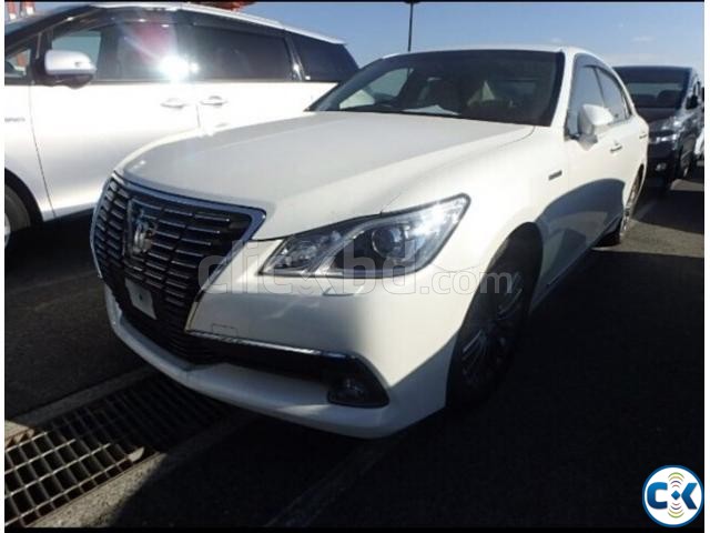 TOYOTA CROWN G HYBRID PEARL 2013 large image 0