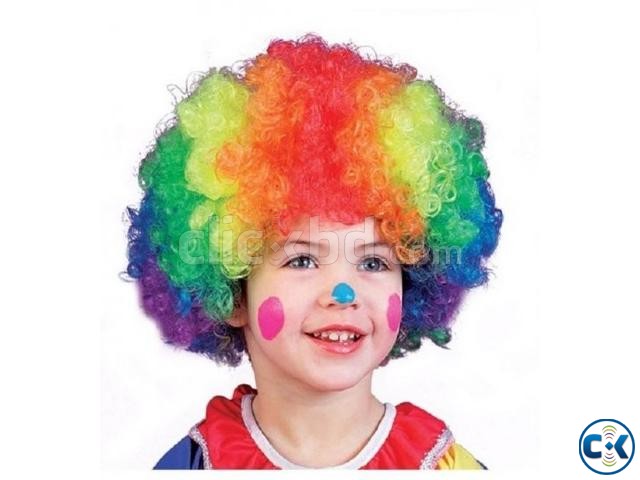 Malinga s Colourful Artificial Halloween Holi Hair large image 0