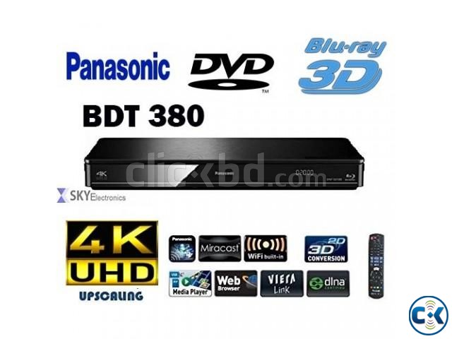 Panasonic DMP-BDT380 specs 3D Blu-ray Disc DVD Player large image 0