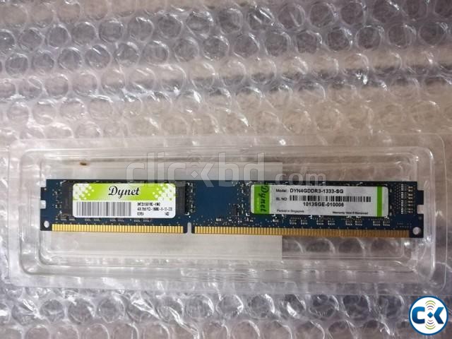 4GB DDR3 1333 Bus Desktop Ram large image 0