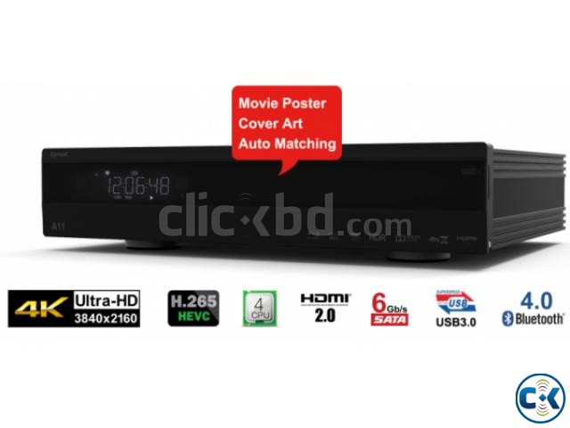 4K Blu-ray Media Player Egreat A10 Wi-Fi Internal HDD BD large image 0