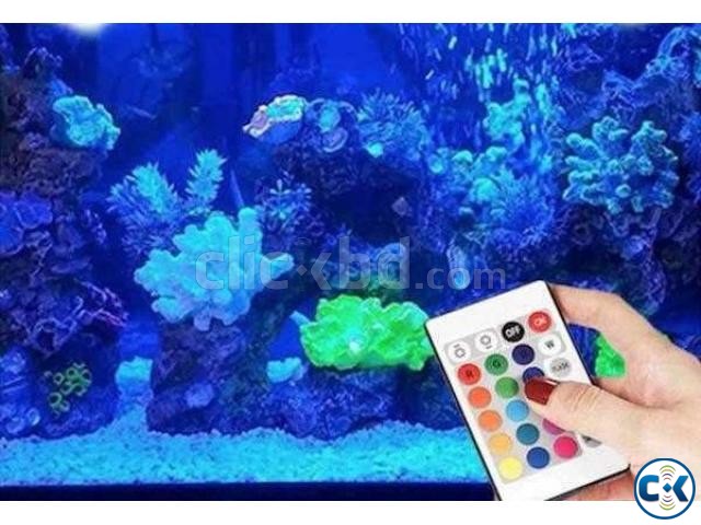 Waterproof Aquarium Decoration Lamp-রিমোট চালিত ফিতা লাইট large image 0