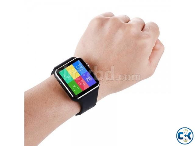 X6 smart Mobile watch Phone carve display intact Box Sim  large image 0