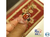 Srilankan Gomed Stone Ring শ্রীলঙ্কান গোমেদ পাথর