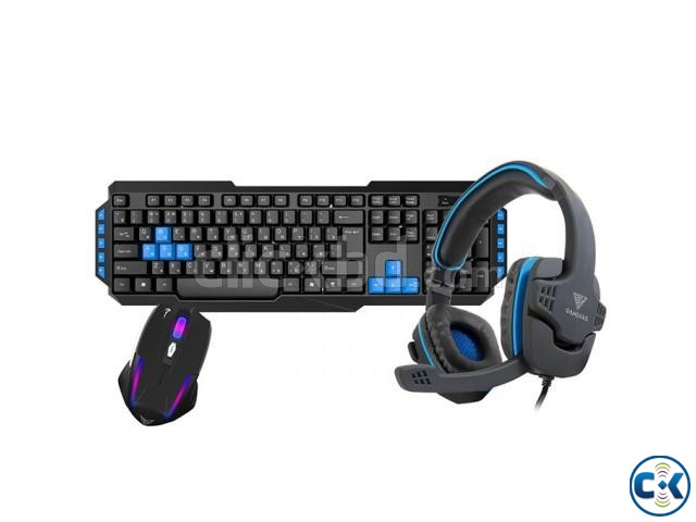 Gamdias POSEIDON E1 COMBO Keyboard Mouse Headphone large image 0