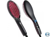 Ceramic Brush Hair Straightener