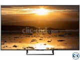 Sony Bravia X7500E 49 Flat 4K UHD Wi-Fi Smart Android TV