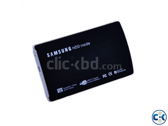 Samsung Slim SATA Laptop Hard Drive Disk Enclosure large image 0