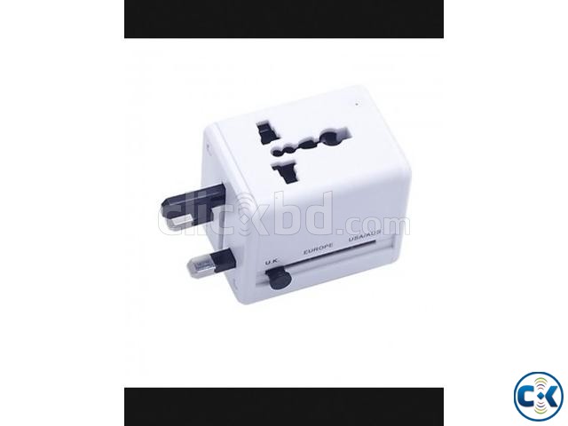 Universel Travel Adapter White large image 0