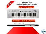 Infrasonic M49 Advanced 49 Key Midi Controller.