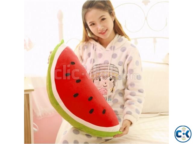 Watermelon Plush Decorative Pillow Creative Gift Cushion large image 0