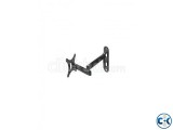 Articulating Arm Tilt LCD Wall Mount Black