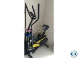 Evertop Orbitrac Exercise Cycle - Black Yellow