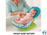 Baby Bather Fold Rock Chair Adjustable Head Support