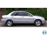 Mitsubishi Lancer silver 2004