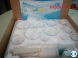 হিজমা রক্তমোক্ষন কাপ Hijama Cups Plastic Glass Silicon