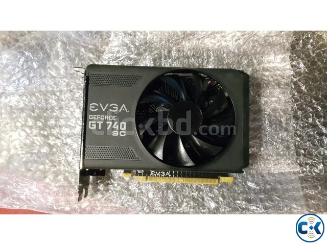 EVGA Nvidia GT Geforce 740 SC 4GB DDR5 large image 0