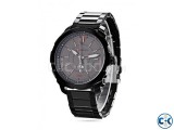 Original CURREN 8266 Male Quartz Watch BLACK AND GRAY