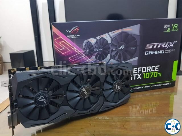 Asus Rog Strix GTX 1070 Ti large image 0