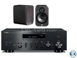 Yamaha R-N602 Q Acoustics 3020 Bookshelf Speakers