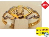 Diamond With Gold Ring 40 OFF