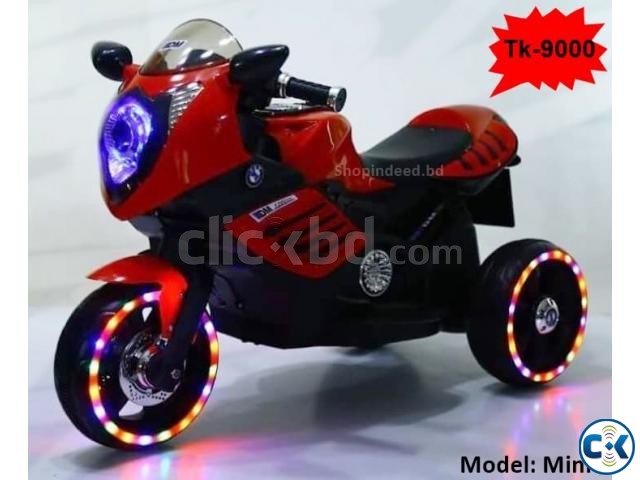 Brand New Baby Mini Motor Bike with Wheel Light. large image 0