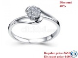 Diamond With Gold Ring 40 OFF