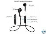 S6 Bluetooth V4.0 Headset Wireless Headphone - BLACK