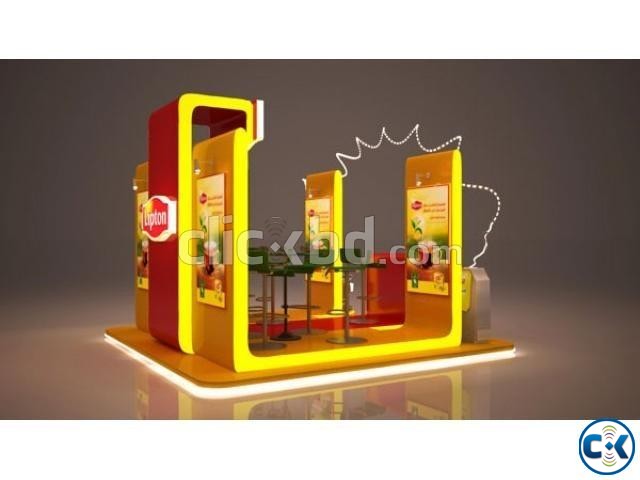 Exhibition Stall Fabrication Kiosk Pavilion Trade Fair Stall large image 0