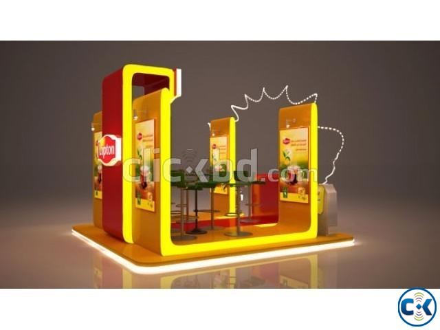 Exhibition Stall Fabrication Kiosk Pavilion Trade Fair Stall large image 0