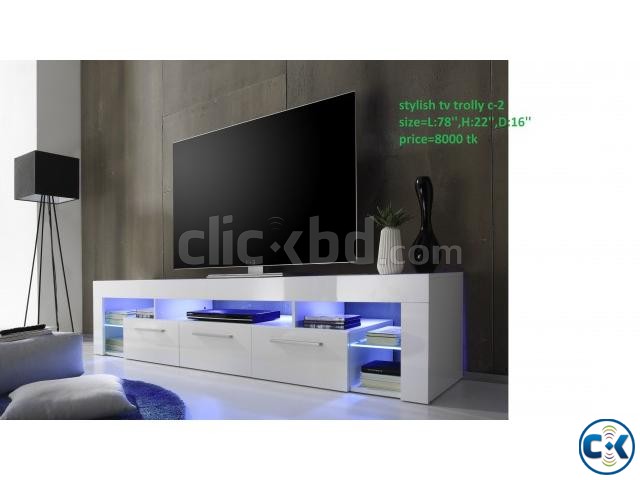 stylish tv trolly c-2 large image 0