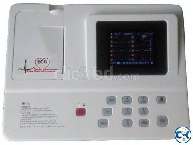 ECG Machine 3 Channel  large image 0