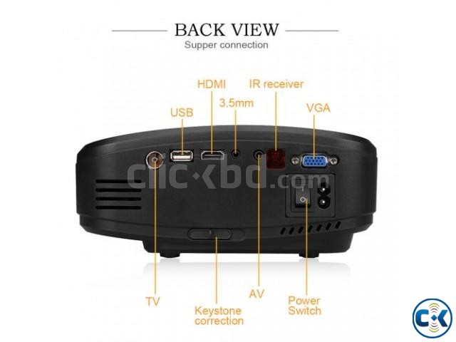 Mini Led Projector c6 large image 0