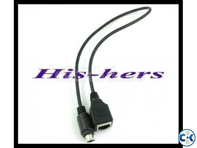 ps2 serial to lan cable large image 0