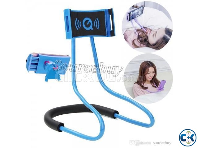 Neck Cell Phone Holder 360 Degree Mobile Stand large image 0