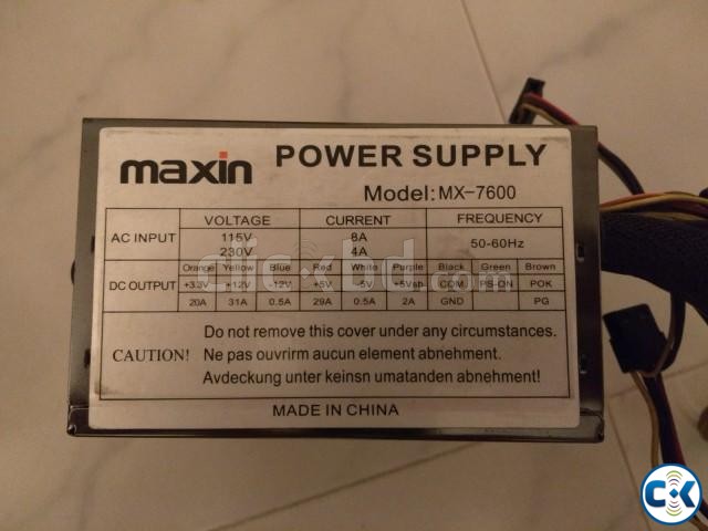 Maxin 600W Power Supply large image 0