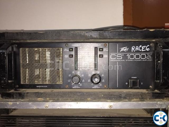 Peavey CS1000x Power Amp Made in USA large image 0