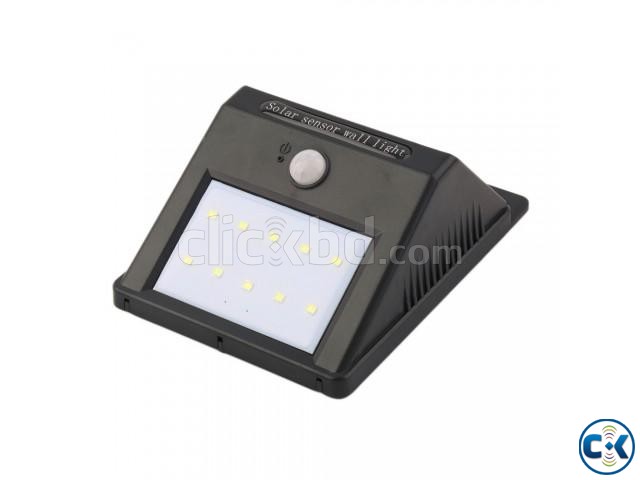 Solar sensor wall light large image 0