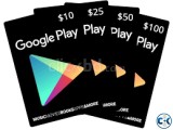 Google Play Gift Cards