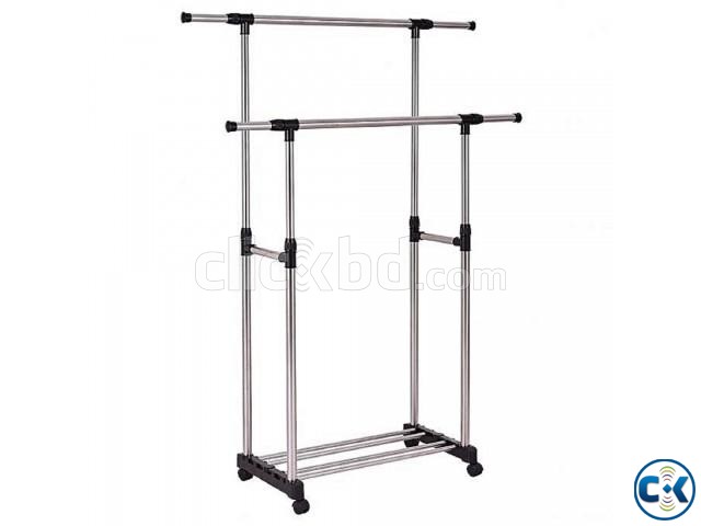 Double Clothe s Rack large image 0