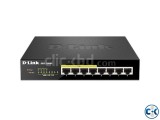 D-link 8-Port Gigabit Switch with 4 PoE Ports DGS-100